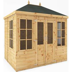 Mercia 8 Premium Clover Timber Summerhouse (Building Area )