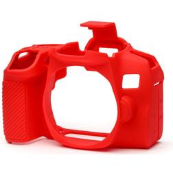 Easycover Silicone Protective Case for Canon EOS 850D Camera Red