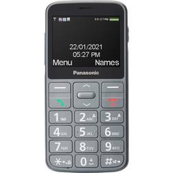 Panasonic KX-TU160 grey easy-to-use senior mobile phone, Dark grey