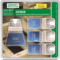 Smart H4MAK 4 Piece Assorted Blade Set