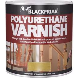 Blackfriar BF0250010F1 Polyurethane Varnish P85 Jacobean Wood Protection Black 0.25L