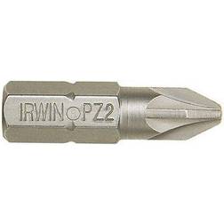 Irwin 10504398 Screwdriver Bits Pozi PZ2 25mm Pozidriv