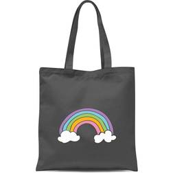 Rainbow Tote Bag Grey