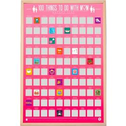 Gift Republic 100 Things To Do With Mom Multicolour Poster 46x59cm