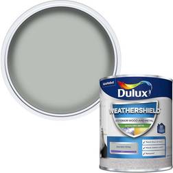 Dulux Weathershield Quick Dry Satin Paint Garden Grey 0.75L
