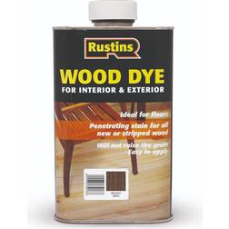 Rustins WDWA250 Wood Dye Walnut 0.25L