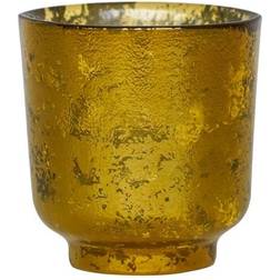 Ivyline Metallic Gold Tea Light Holder Candle Holder