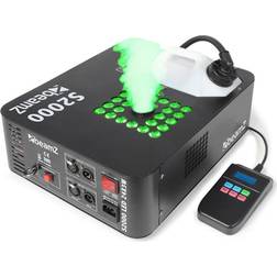 BeamZ S2000 DMX rökmaskin med RGB LEDs