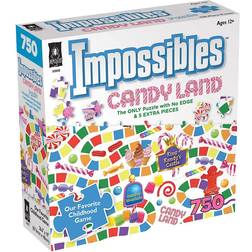 Bepuzzled Hasbro Candy Land Impossibles Puzzle 750 Pieces
