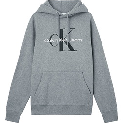 Calvin Klein Monogram Hoodie - Grey