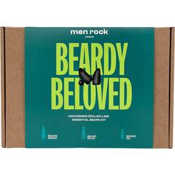 Men Rock Beard Care Gift Set Sicilian Lime (Worth £41.50)
