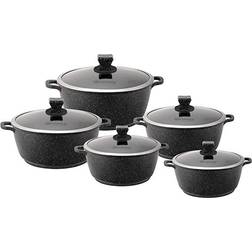 Sq Professional Nea Marbell Cookware Set with lid 5 Parts