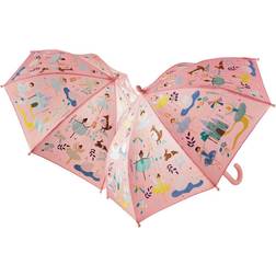 Floss & Rock Enchanted Colour Changing Pink Umbrella