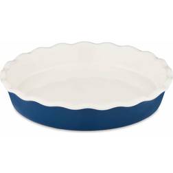 Tower Barbary & Oak 27Cm Ceramic Pie Dish - Blue Pie Dish