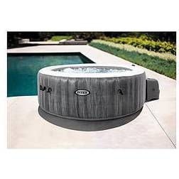 Intex Inflatable Hot Tub Greywood Deluxe Spa 6-Person