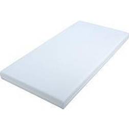 East Coast Cotbed Fibre Mattress With Wipe Clean Cover