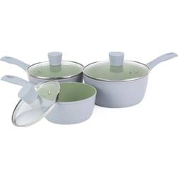 Salter Sustainable 3 Set Cookware Set with lid