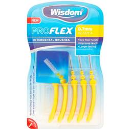 Wisdom Yellow Pro Flex Interdental Brushes 0.70Mm
