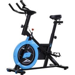 Homcom 6kg Flywheel Exercise Bike Belt Drive Indoor Cardio w/ LCD