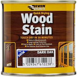 EverBuild Quick Drying Woodstain Dark Oak 0.25L