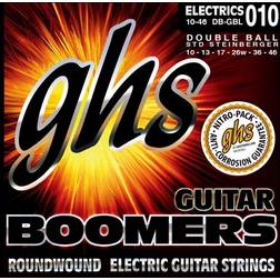 GHS DBGBL 10 46 Light Boomers Double Ball End Guitar String Set