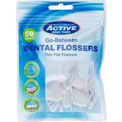 Active Oral Care Go-Between Dental Flossers 50
