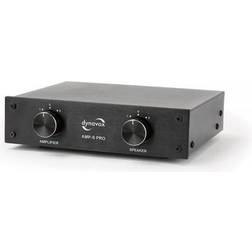 Dynavox AMP-S PRO högnivåomkopplare för förstärkare och högtalare, svart