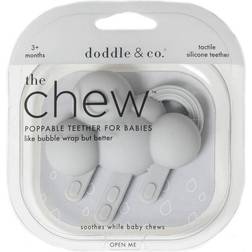 Doddle & Co The Chew Teether, Montessori Toys, Grey
