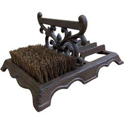 Selections Victorian Style Cast Iron Ornate Scraper Brush