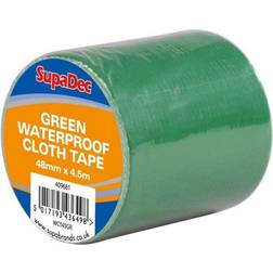 Supadec Waterproof Cloth Tape 48mm Green WCT45GR
