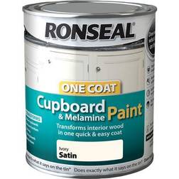 Ronseal 35072 One Coat Cupboard White 0.75L