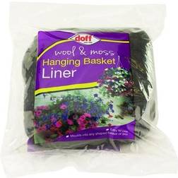 Doff Wool & Moss Hanging Basket Liner