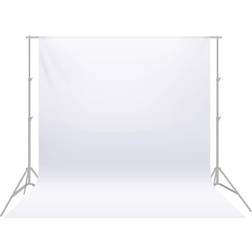 Neewer 10 x 12FT 3 x 3.6M PRO Photo Studio Fabric Collapsible Backdrop Background for Photography,Video and Televison (Background ONLY) White