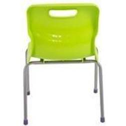 Titan 4 Leg Chair Size 2 310mm Seat Height Lime