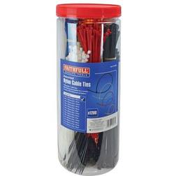 Faithfull Cable Ties (Barrel Pack 1200)