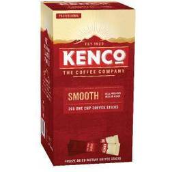 Kenco Smooth Instant Coffee 200 Stickpacks 200s