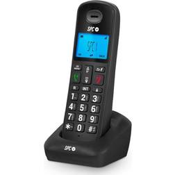 SPC Wireless Phone 7620N Gossip Screen Black GAP Charging base