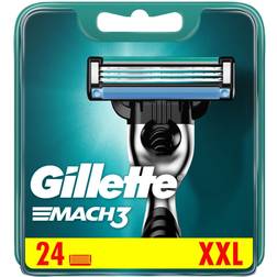 Gillette Mach3 Razor Blade Refills 24 Pack