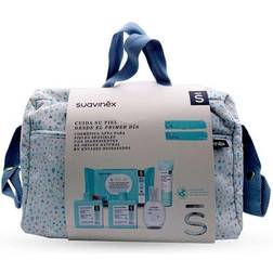 Suavinex Gift Set for Babies Bag Blue (6 Pieces)