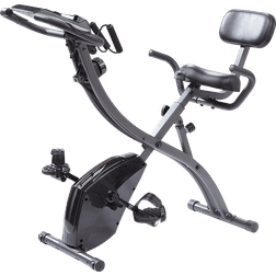 MediaShop Slim Cycle fitnesscykel, 24 trin, understøttet vægt 136 kg, sort