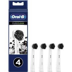 Oral-B B Charcoal Replacement Toothbrush Heads, Pack Of 4