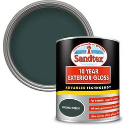 Sandtex Exterior 10 Year Gloss -750ml Wood Protection Green