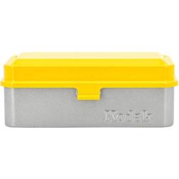 Kodak Steel 35mm and 120mm Film Roll Case (Yellow and Silver)
