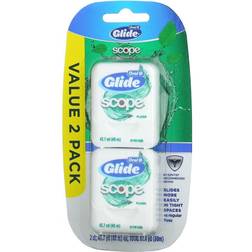 Oral-B Glide, Scope Floss, 2 Count, 43.7 yd