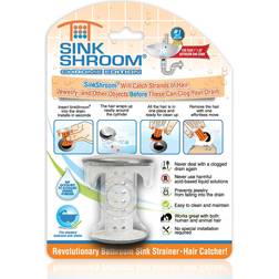 SinkShroom Chrome Plastic Hair Catcher