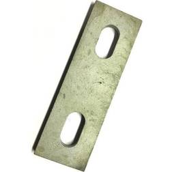 Slotted backing plate for M12 U-bolt