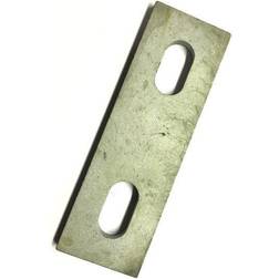 Slotted backing plate for M8 U-bolt