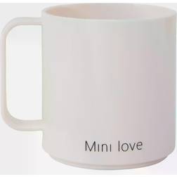 Design Letters Mini Love Kids Cup With Handle Beige