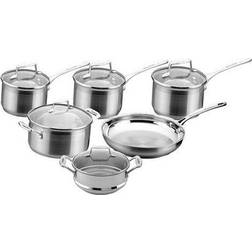 Scanpan Impact 6 Piece Cookware Set with lid 4 Parts