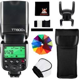 Godox TT600S Camera Flash 2.4G GN60 Speedlight for Sony Cameras with MI Hotshoe